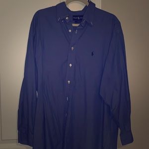 Ralph Lauren Yarmouth Blue Button Up.
